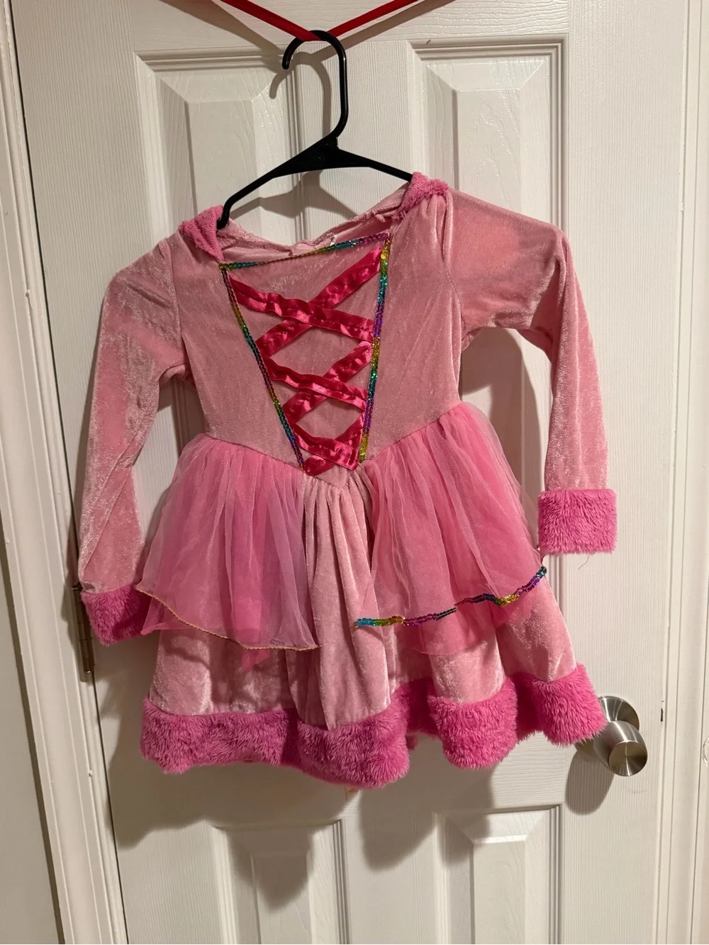 Kids Pink Princess Dress-Up Costume
